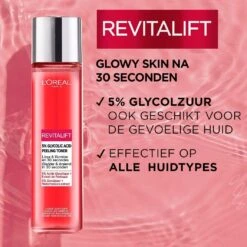 L’Oréal Paris Revitalift5% Glycolzuur Peeling Toner -Mode- En Schoonheidswinkel QvjQld1007697 3 dgl NL