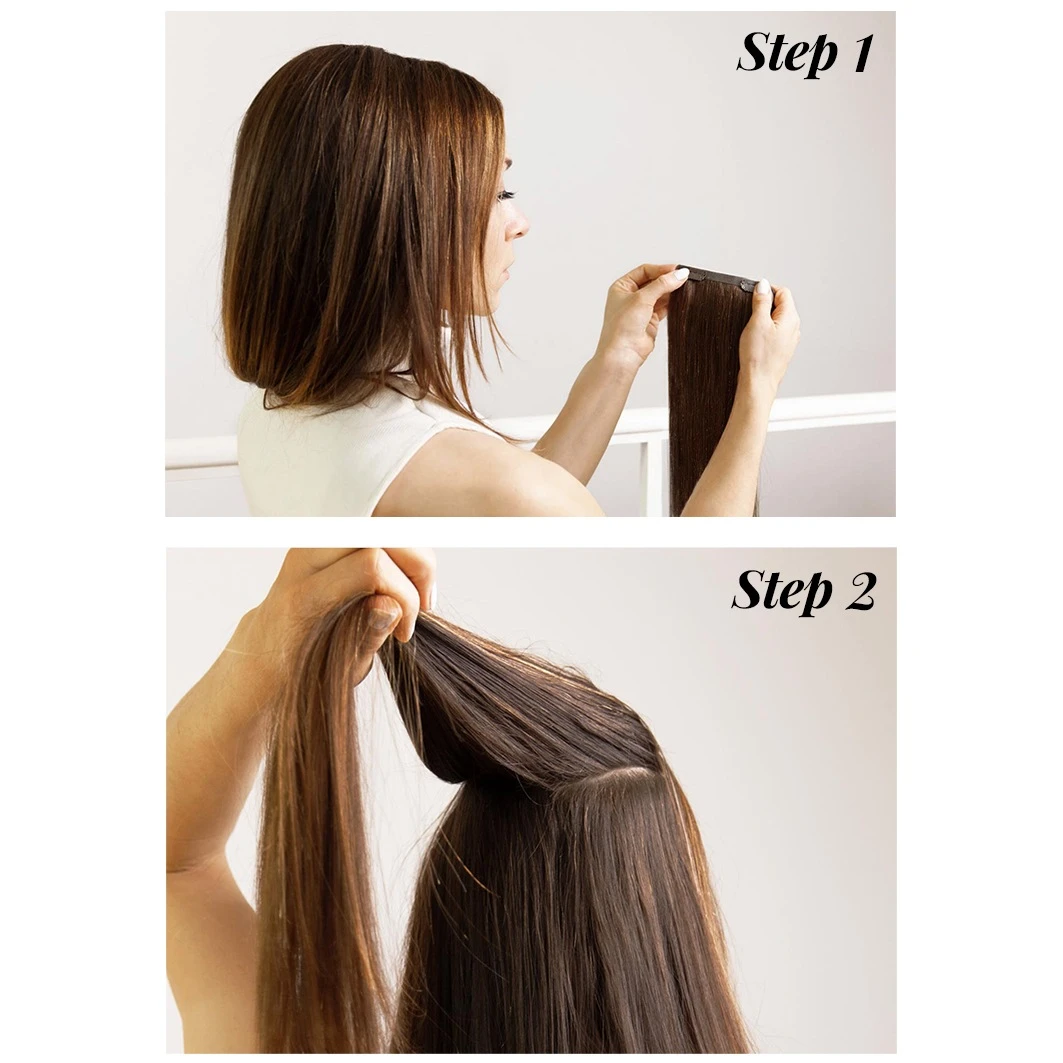 Seamless Extensions Dark Brown 5 Seamless Extensions Dark Brown - Afbeelding 3