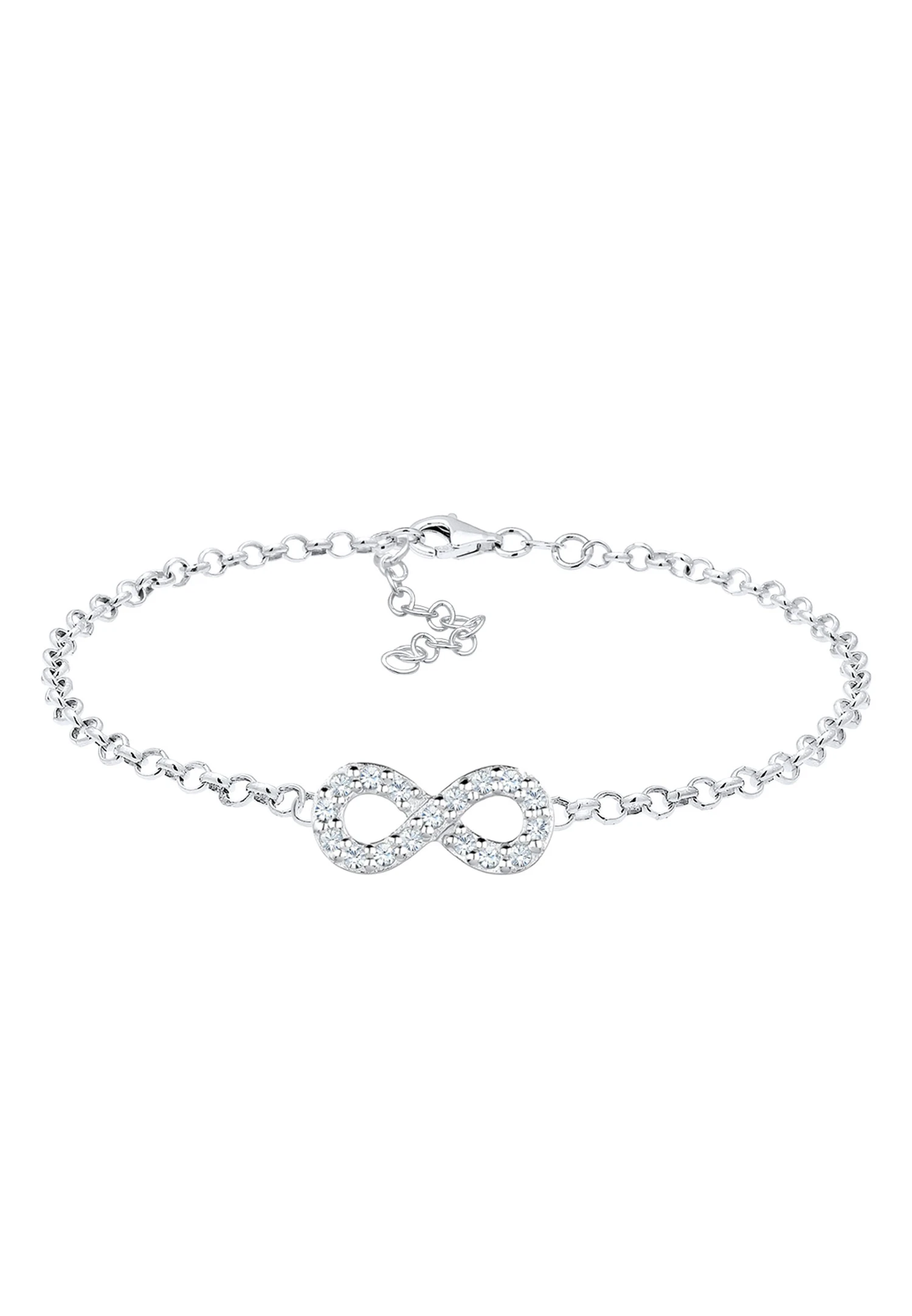 Elli Armband Dames Infinity Symbol Infinity Basic Met Kristallen In 925 Sterling Zilver 3 Elli Armband Dames Infinity Symbol Infinity Basic Met Kristallen In 925 Sterling Zilver