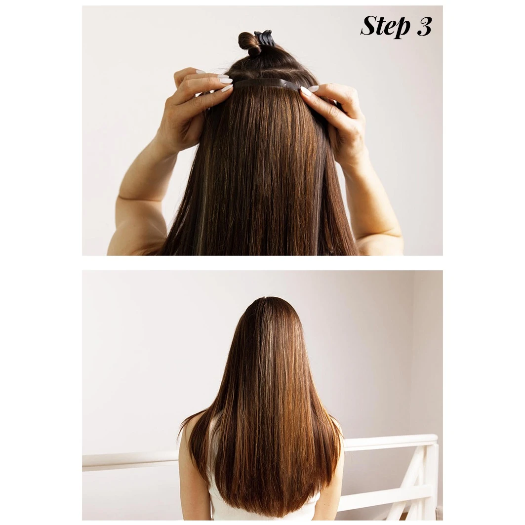 Seamless Extensions Dark Brown 6 Seamless Extensions Dark Brown - Afbeelding 4