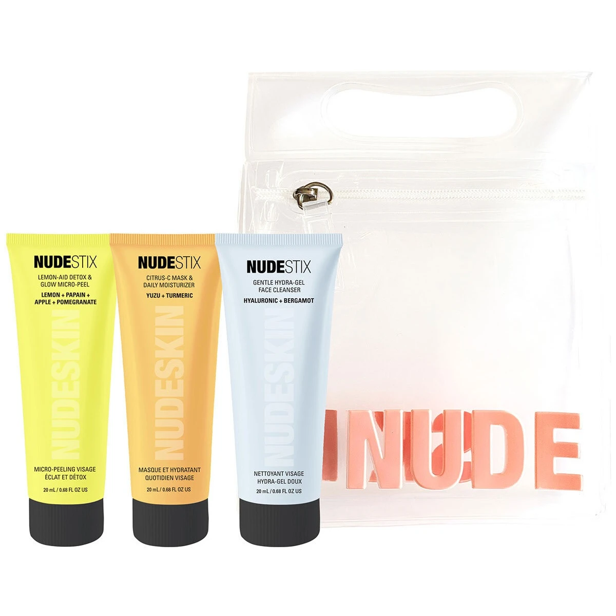 Nudestix 3-Step Citrus Skin Renewal - Sensitive Set 3 Nudestix 3-Step Citrus Skin Renewal - Sensitive Set